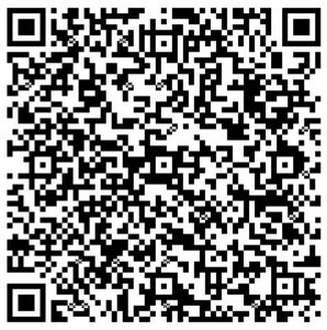 QR code de création de contact sur téléphone portable